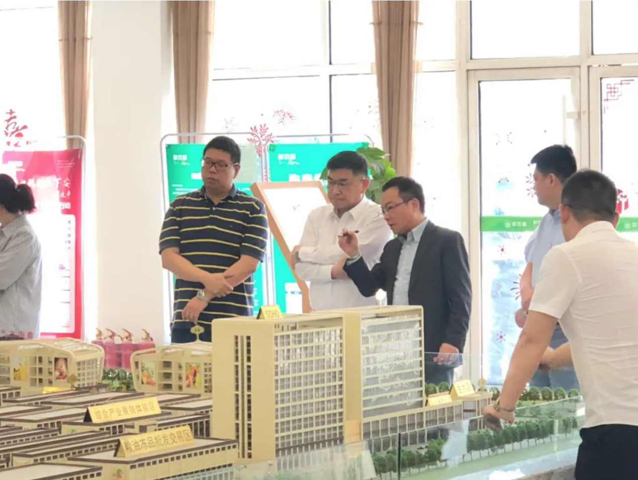 重庆市武隆区领导莅临鲜农都项目观摩视察 重庆市武隆区领导莅临鲜农都项目观摩视察