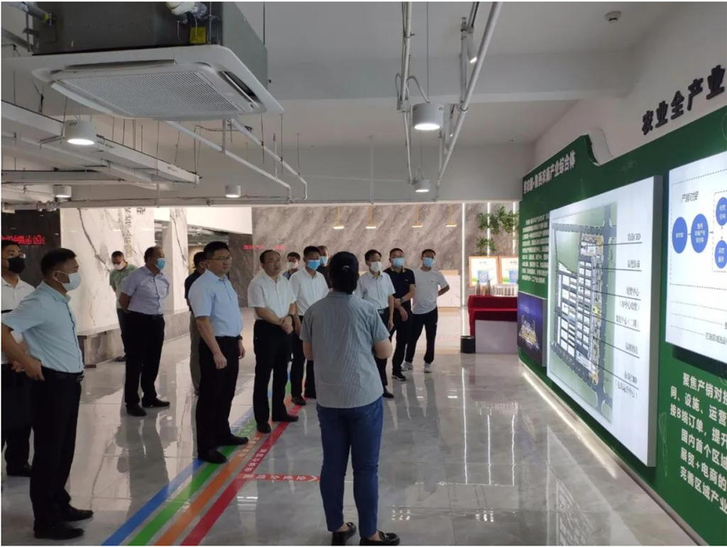 金乡县领导考察嘉祥鲜农都