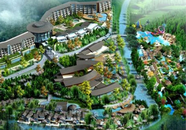 成都花水湾温泉度假小镇项目